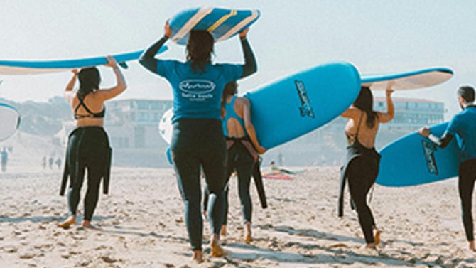 Surf Lessons in Costa Azul